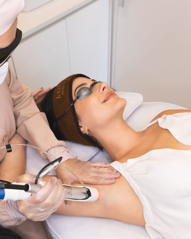 Depilação a laser de axila